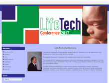 Tablet Screenshot of lifetechconference.org